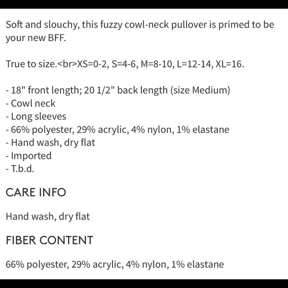 Free People BFF Cowl Neck Sweater - Picture 4 of 5